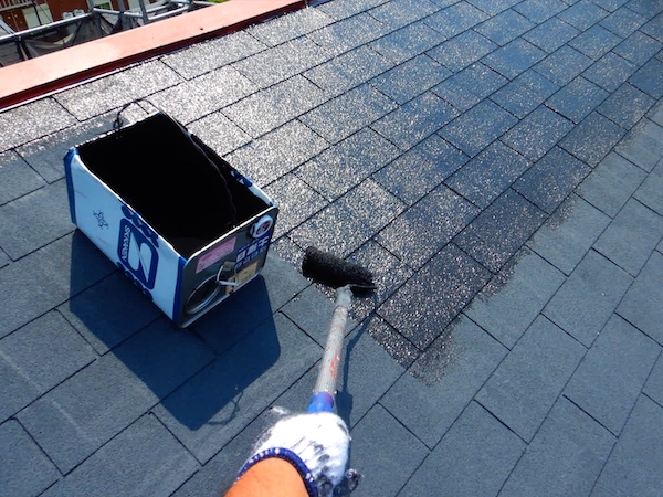 屋根塗装　遮熱シリコン塗料