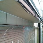 屋根葺き替え・外壁塗装工事・雨樋交換工事があと一息です。